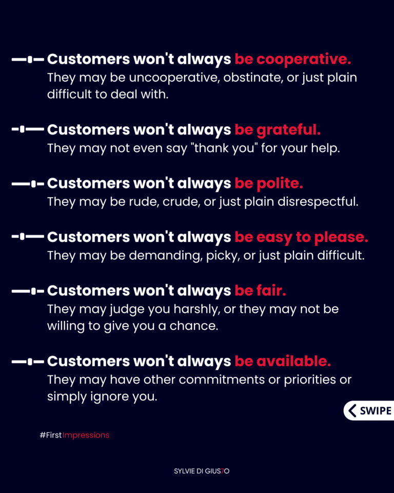 Customer behavior