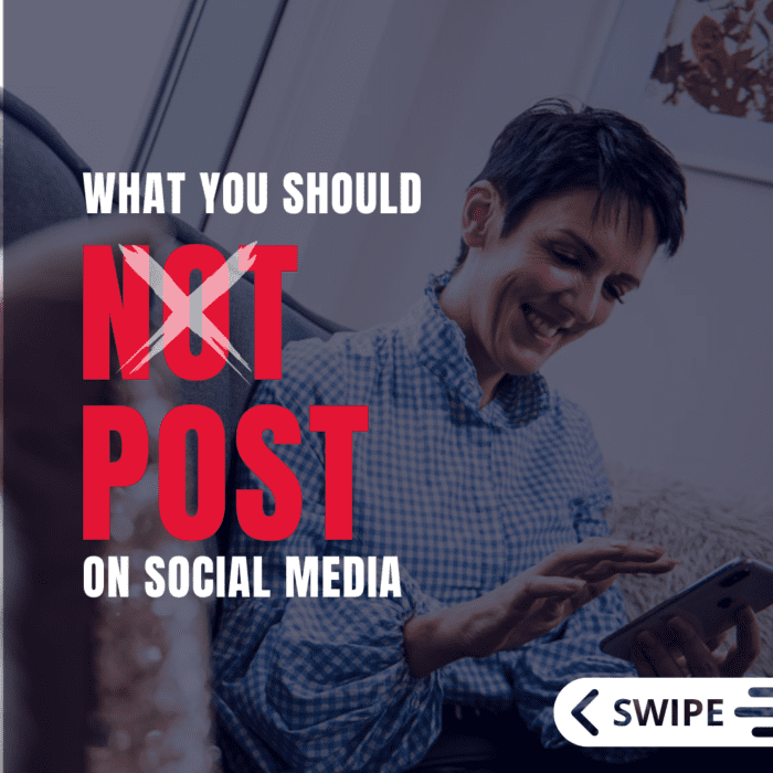 What not to post on Social Media