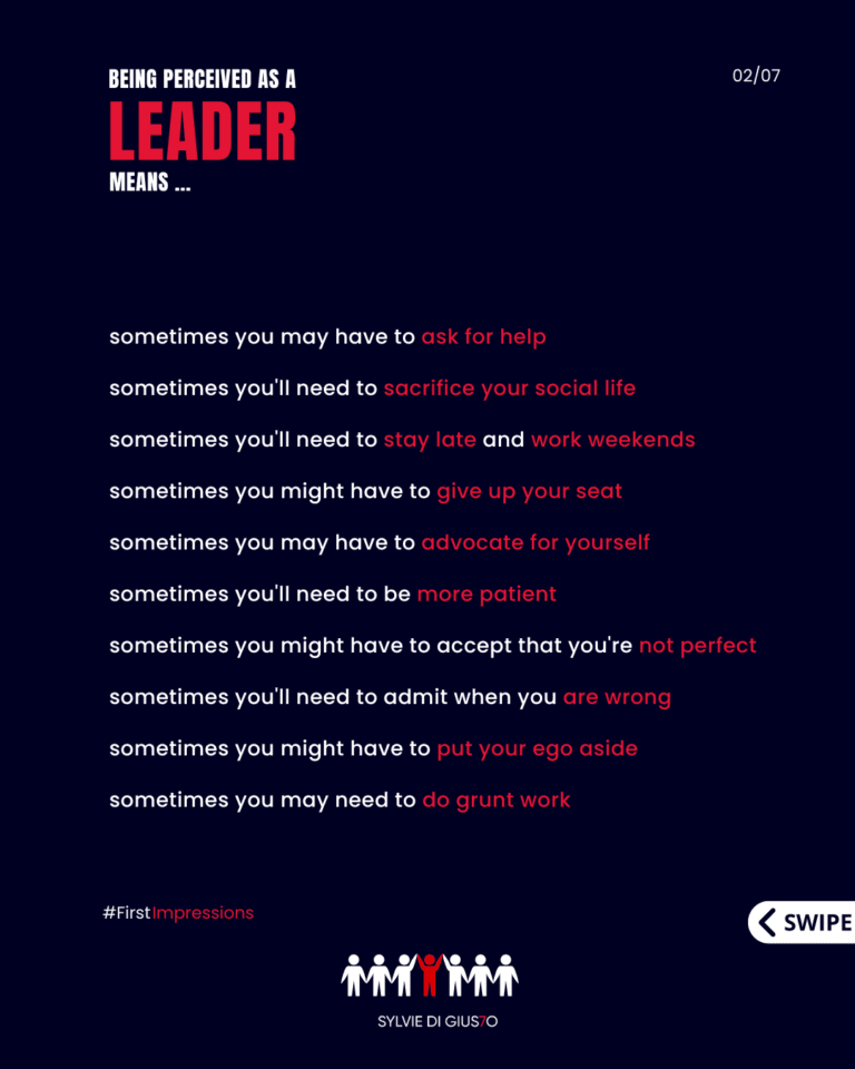 Attitude of a Leader
