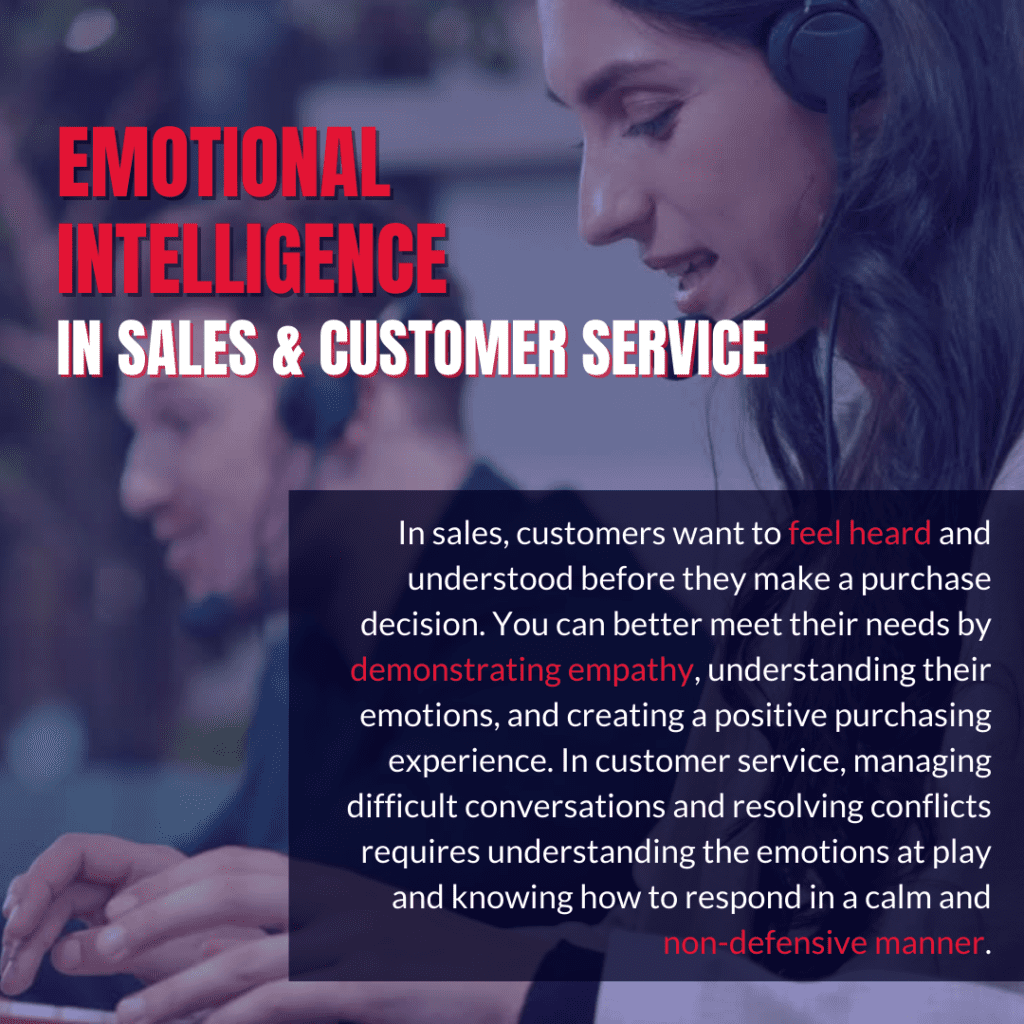 Emotional Intelligence in Sales and Customer service