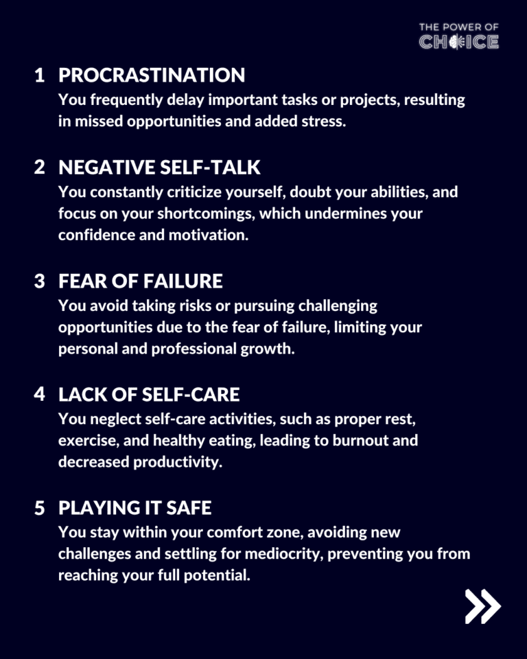 Self-Sabotage