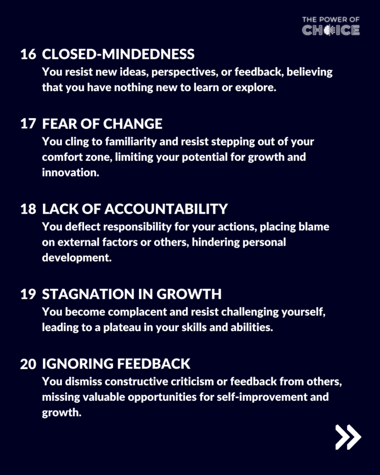 Self-Sabotage