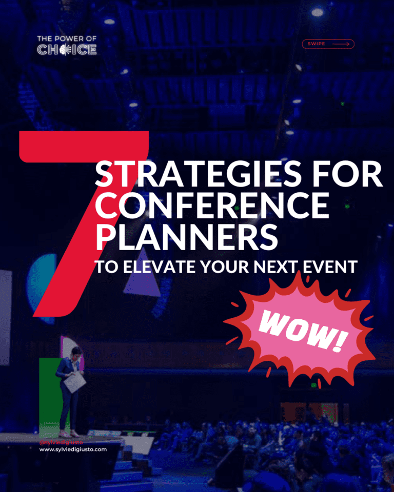 7 Strategies for Conference Organizers to Amplify the Wow Factor at Events