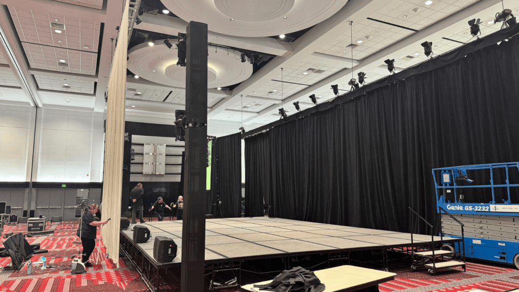 3D Holographic Experience Stage Setup Example, Sylvie di Giusto