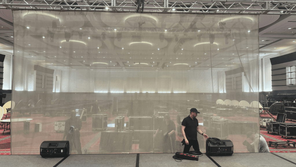 3D Holographic Experience Stage Setup Example, Sylvie di Giusto