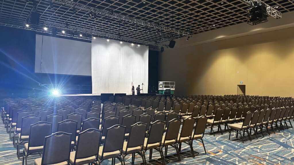 3D Holographic Experience Stage Setup Example, Sylvie di Giusto