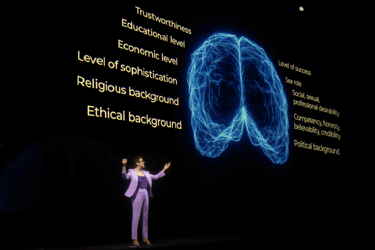 Sylvie di Giusto's 3D Immersive Holographic Keynote Experience