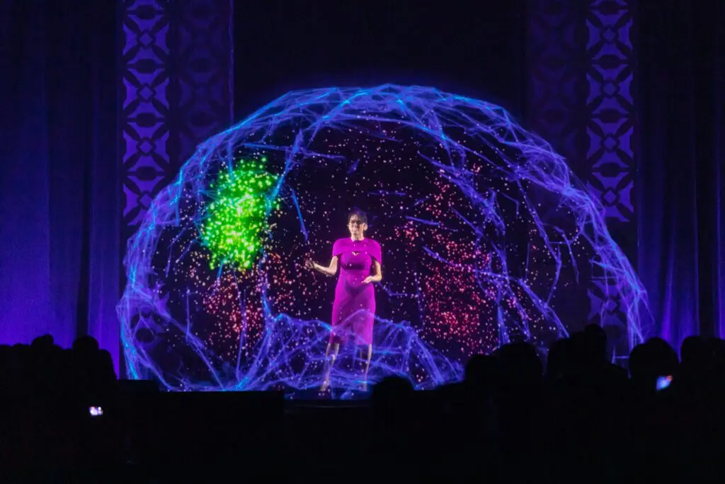 Hologram Presentation, Sylvie di Giusto