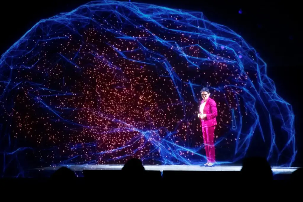 Hologram Presentation, Sylvie di Giusto