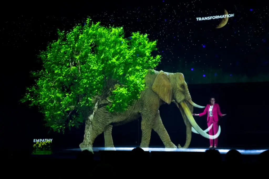 Hologram Presentation, Sylvie di Giusto