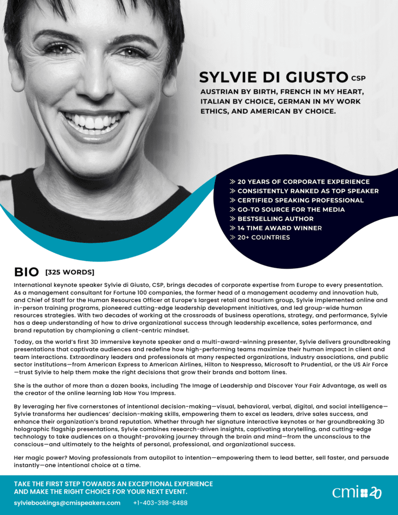 Sylvie di Giusto bio