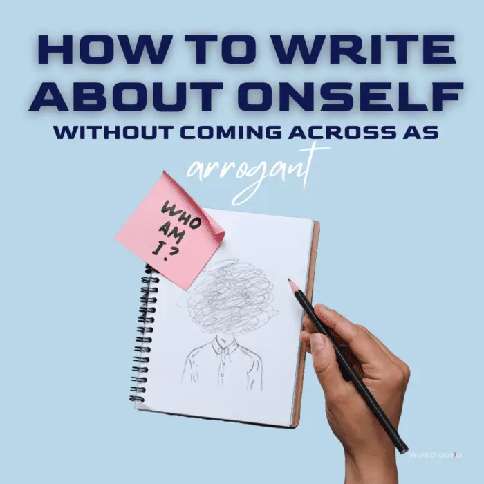 how to write about oneself