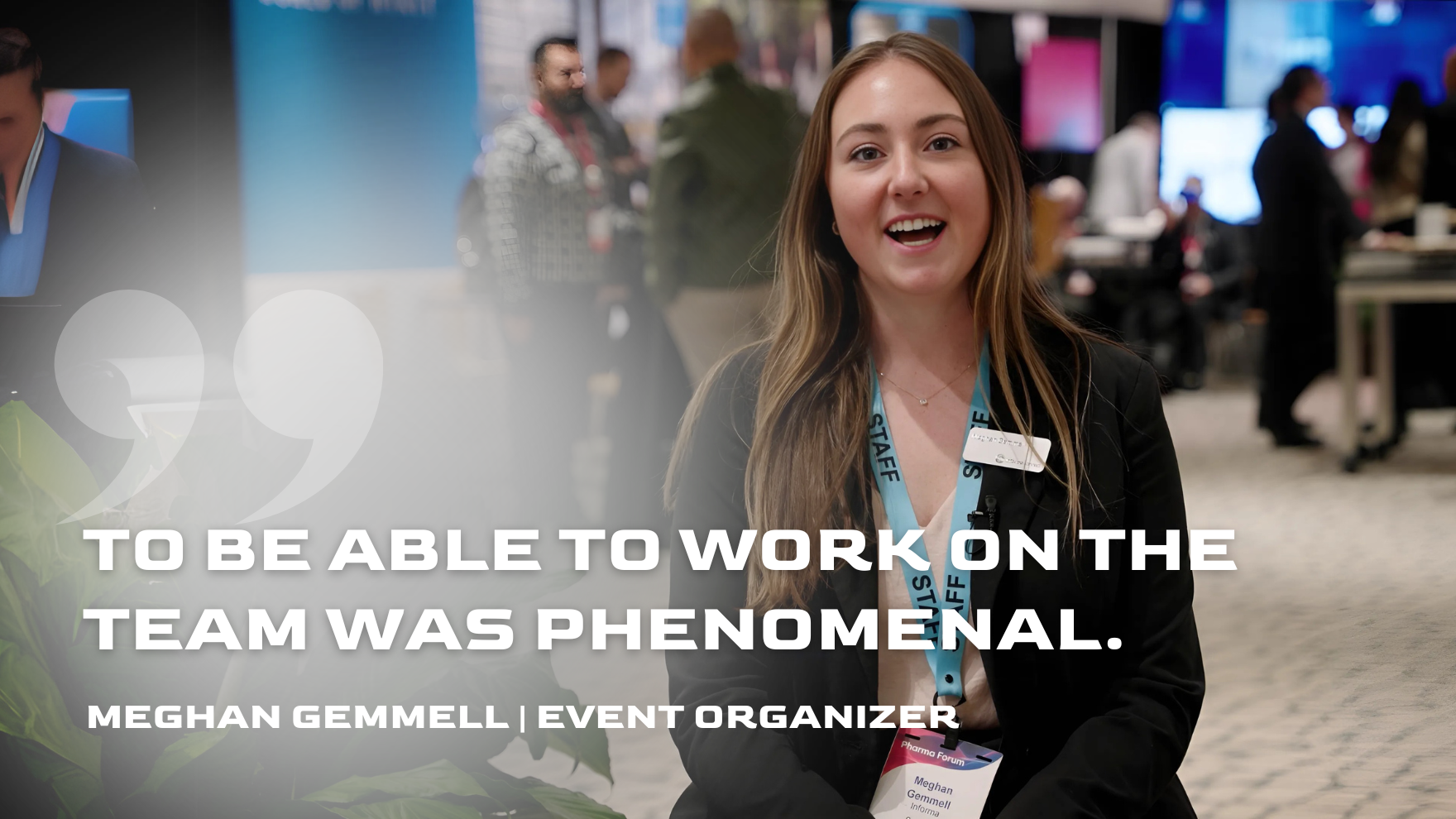 Meghan Gemmell Informa Connect, Pharma Forum, 3D Immersive Keynote