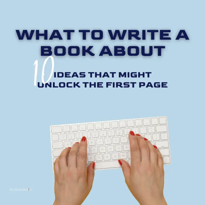 what to write a book about