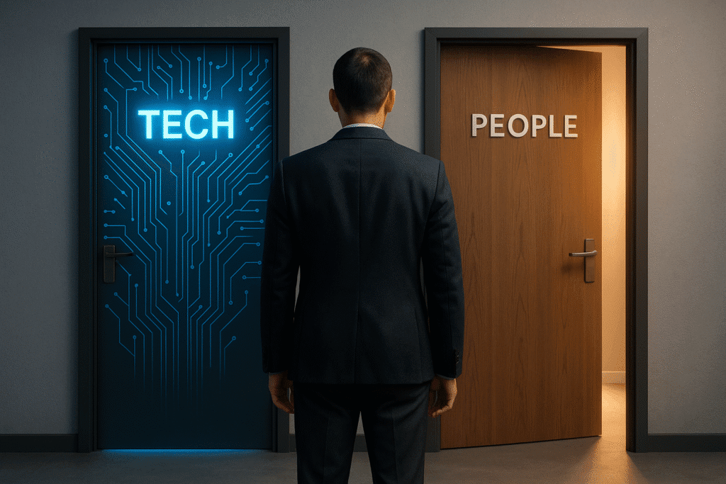 AI leadership tech or people