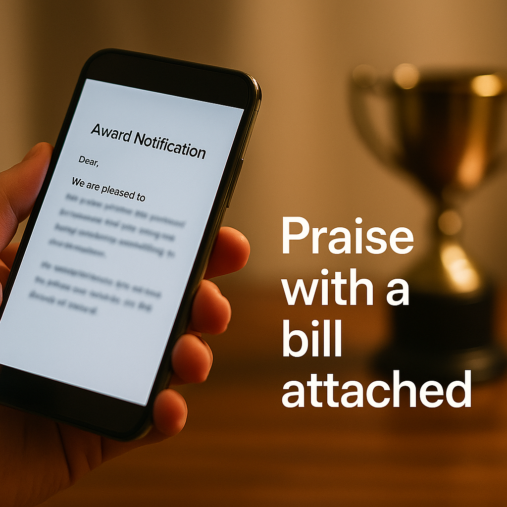 Is IAOTP a scam bill attached
