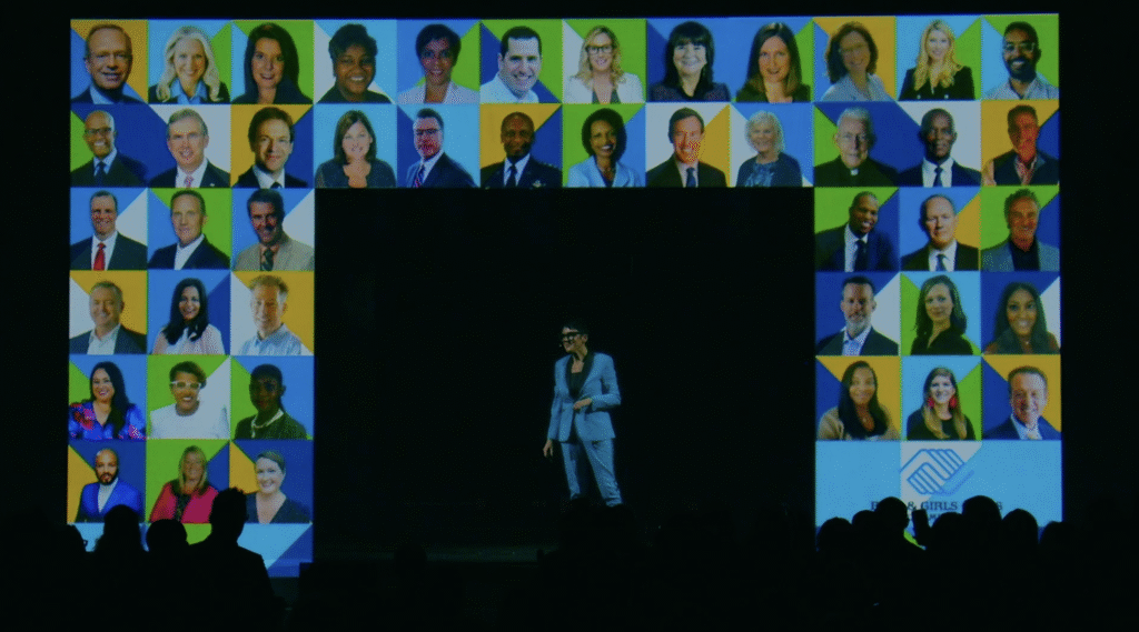 immersive conference speaker holographic keynote