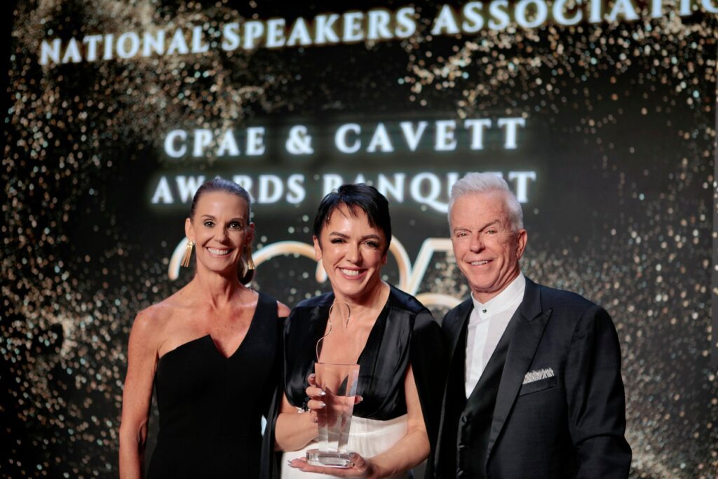 Hall of Fame Speakers, Sylvie with Mike Staver