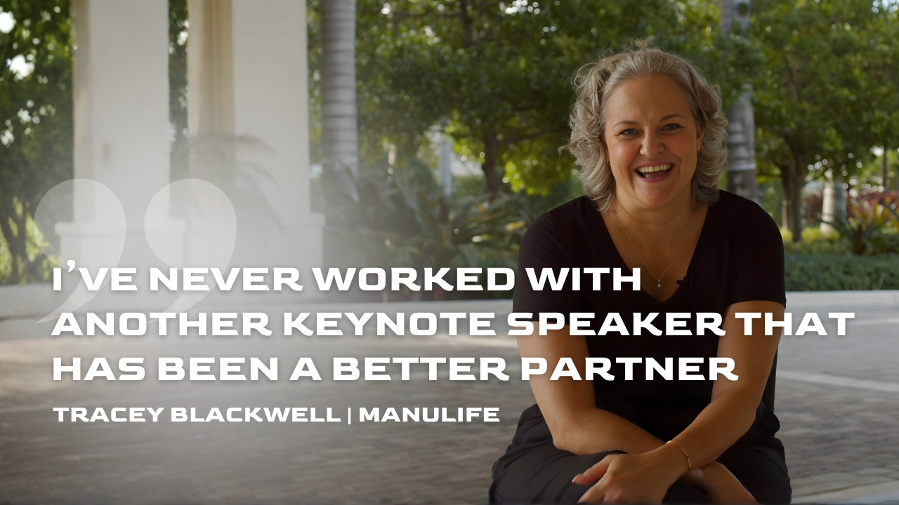 Holographic Keynote Performance, Testimonial, Tracey Blackwell