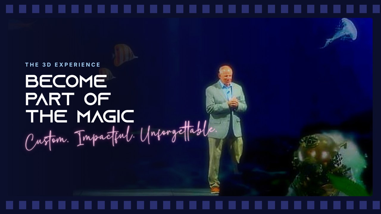 How clients make the 3D immersive keynote their own
