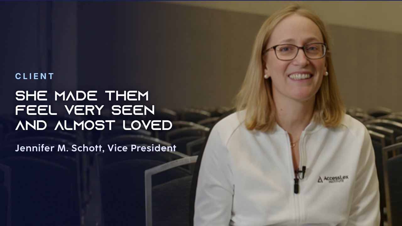Client testimonial