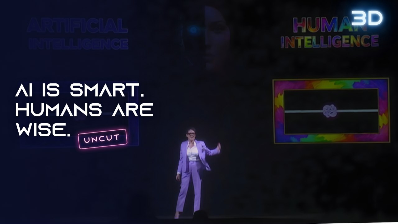 AI vs Human Intelligence (3D immersive keynote)